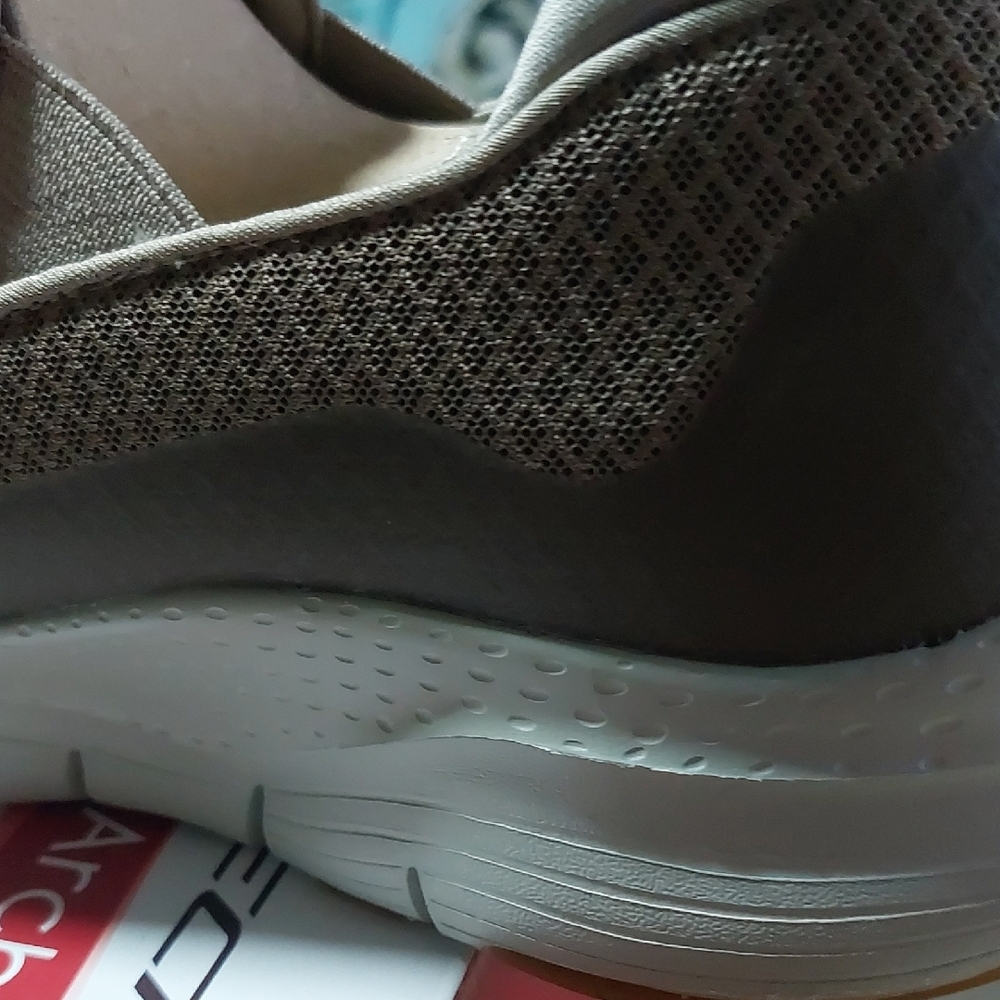 Skechers Men's Gray Slip-On Shoes - Picture 12 of 15